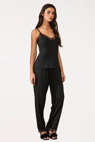 Top de pijama Noa - Negro