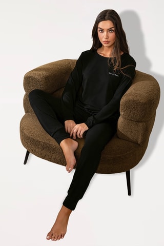 Camiseta de pijama Milly - Negro