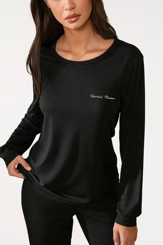 Camiseta de pijama Milly - Negro
