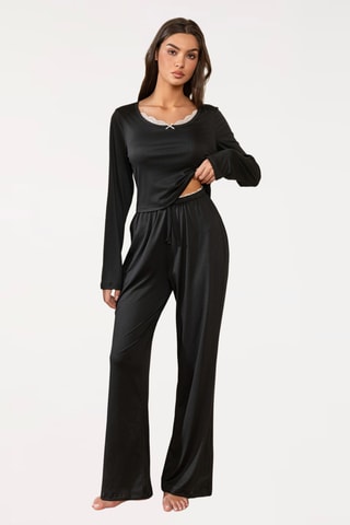 Pijama Lina - Negro