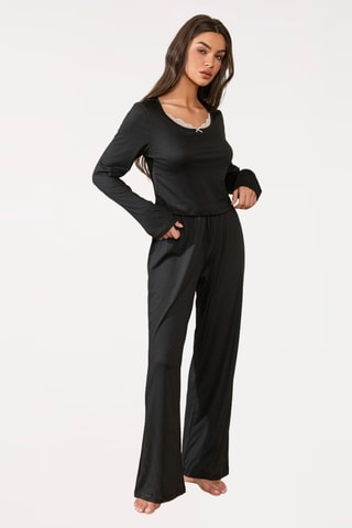 Pijama Lina - Negro