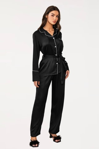 Camisa de pijama Elyn - Negro