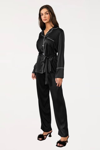 Camisa de pijama Elyn - Negro