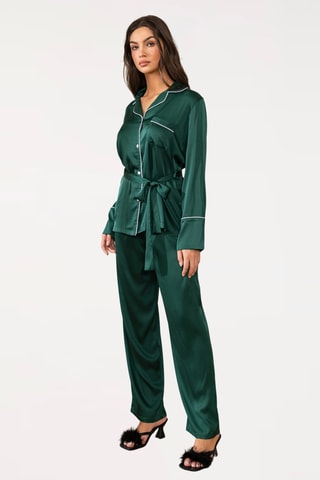 Pijama Diana - Verde oscuro