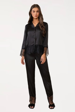 Camisa de pijama Emma - Negro
