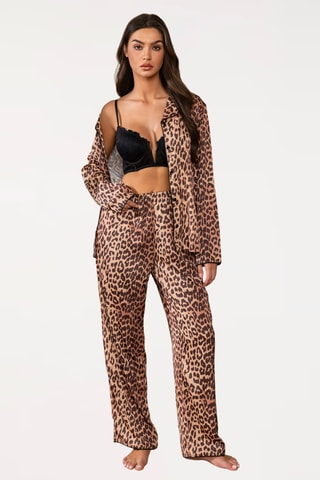 Camisa de pijama Gina - Marrón