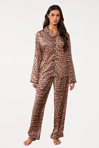 Camisa de pijama Gina - Marrón
