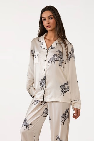 Camisa de pijama Fara - Beige