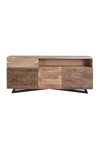 Buffet 2 portes - 160 x 80 x 37 cm