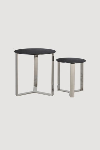 2 tables gigognes - 35 x 41 x 35 / 50 x 52 x 50 cm