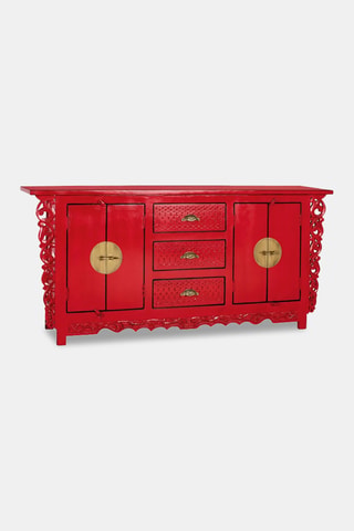 Buffet 4 portes en manguier