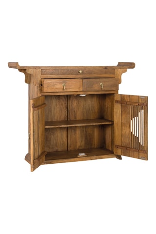 Buffet 2 portes en manguier - 120 x 94 x 32 cm