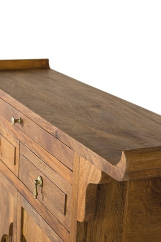 Buffet 2 portes en manguier - 120 x 94 x 32 cm