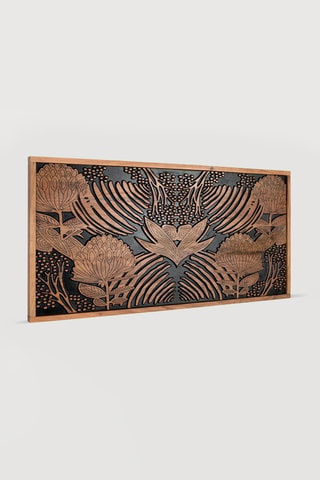 Tête de lit en acacia - 81 x 166 x 166 cm