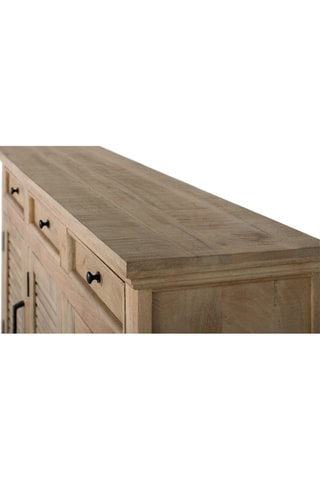 Armoire 3 portes en manguier massif - 40 x 90 x 150 cm
