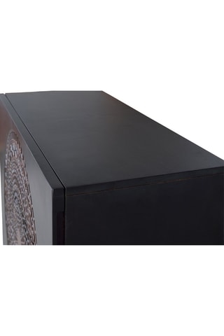 Commode 3 tiroirs en manguier - 95 x 90 x 40 cm