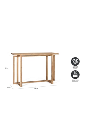 Console en bois - 120 x 83 x 40 cm