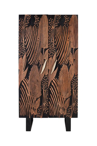 Armoire 2 portes en acacia - 180 x 90 x 90 cm