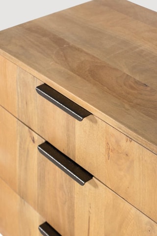 Commode - 3 tiroirs - Naturel
