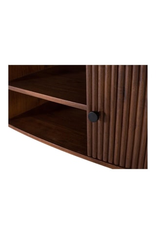 Buffet 2 portes en bois de rose - 180 x 75 x 48 cm