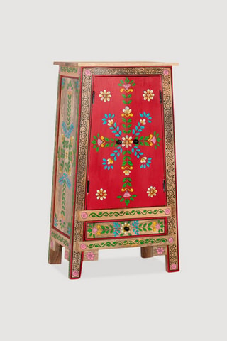 Buffet 2 portes en manguier - 92 x 50 x 35 cm