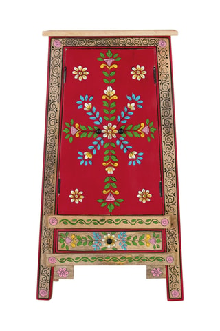 Buffet 2 portes en manguier - 92 x 50 x 35 cm