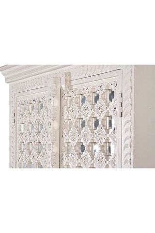 Armoire 2 portes en manguier - 90 x 180 x 40cm