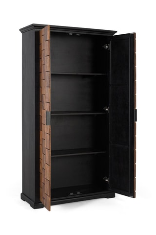 Armoire 2 portes en manguier - 95 x 175 x 40 cm