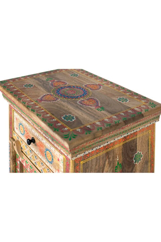 Table de chevet en manguier - 60 x 45 x 34 cm