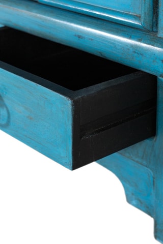 Buffet 4 portes en manguier - 110 x 110 x 400 cm