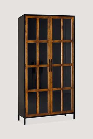 Vitrine 2 portes - 40 x 190 x 80 cm