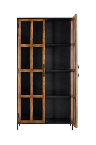 Vitrine 2 portes - 40 x 190 x 80 cm