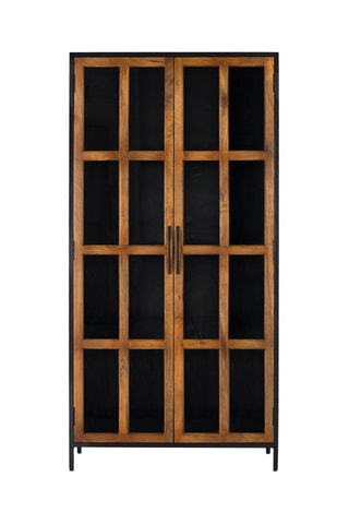Vitrine 2 portes - 40 x 190 x 80 cm
