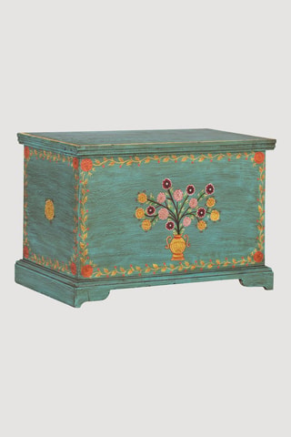 Coffre de rangement en manguier - 60 x 41 x 35 cm