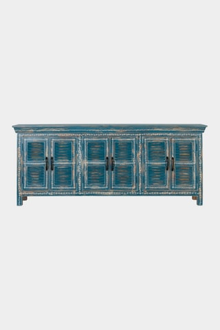 Buffet 6 portes en manguier - 184 x 76 x 36cm
