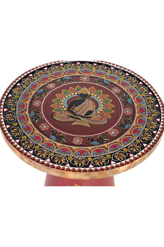 Table basse en manguier - 46 x 56 x 46 cm