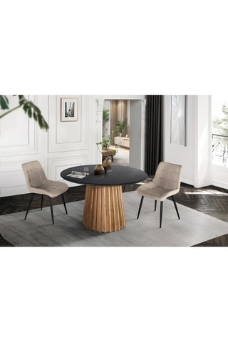 2 chaises - 62 x 85 x 62cm