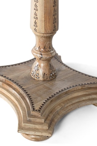Table à manger en manguier - 80 x 76 x 80 cm