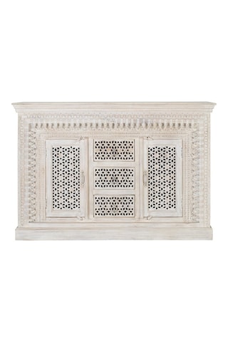 Buffet 2 portes en manguier - 150 x 100 x 40 cm