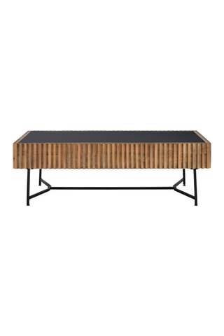 Table basse en bois - 120 x 39 x 60 cm