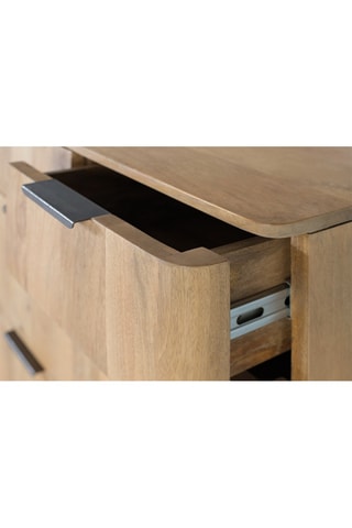Commode en bois 5 tiroirs - 85 x 110 x 45 cm