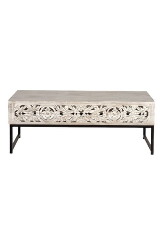 Table basse en manguier - 110 x 60 x 40 cm