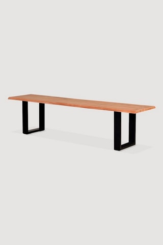 Banc en acacia