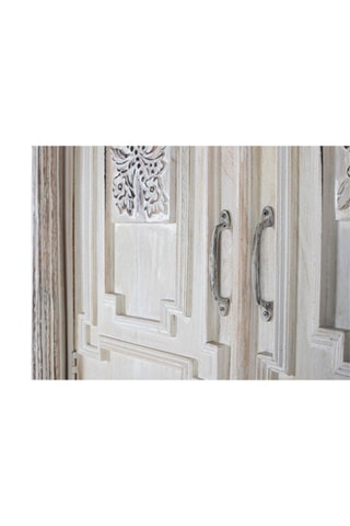 Armoire 2 portes en manguier - 120 x 203 x 50 cm