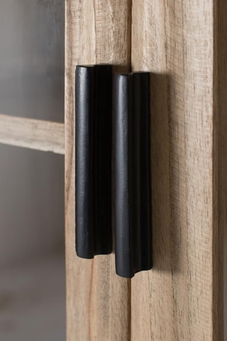 Armoire 8 portes en bois - 120 x 160 x 40 cm