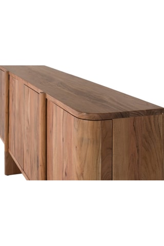 Buffet 4 portes en acacia - 170 x 79 x 40 cm
