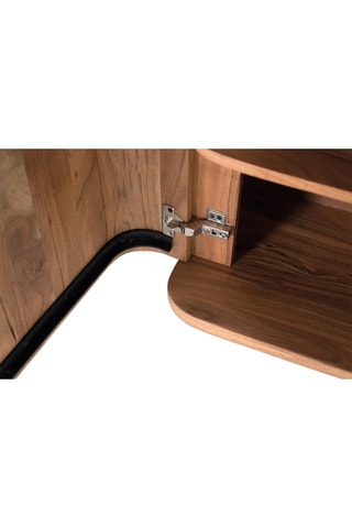 Buffet 4 portes en acacia - 170 x 79 x 40 cm