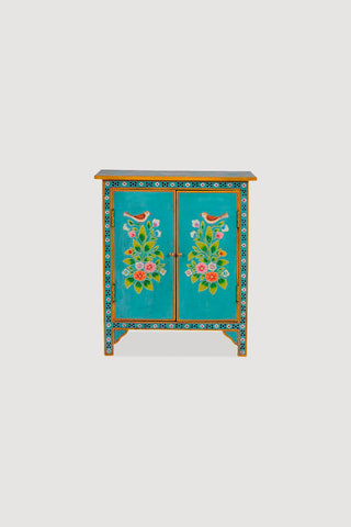 Buffet 2 portes en manguier - 65 x 77 x 33 cm