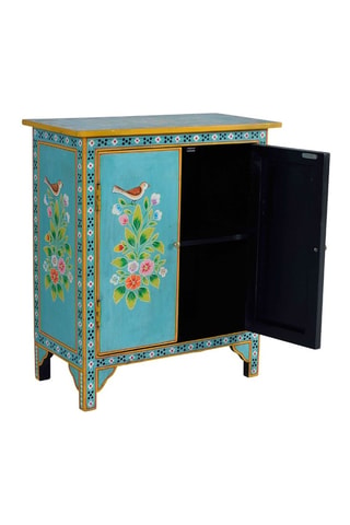 Buffet 2 portes en manguier - 65 x 77 x 33 cm