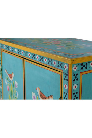 Buffet 2 portes en manguier - 65 x 77 x 33 cm